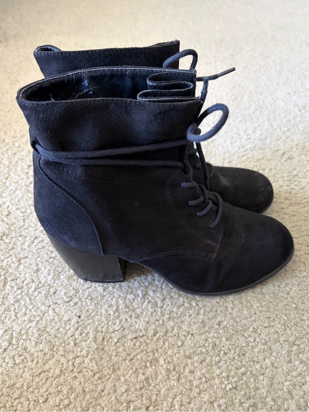 Faux Suade Booties - Picture 4 of 6